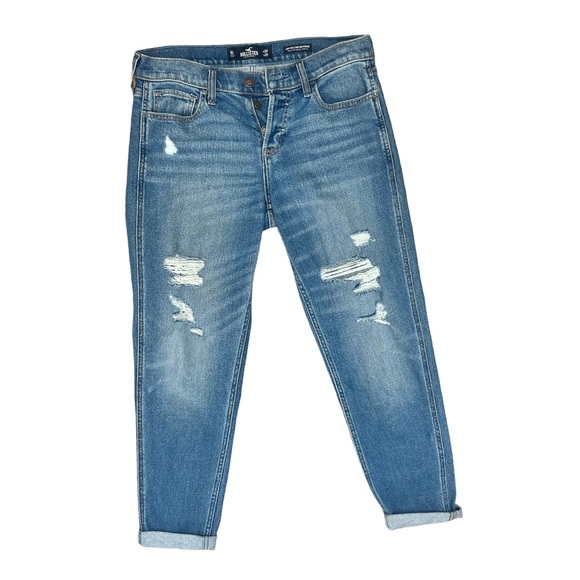 Hollister Low Rise vintage denim Boyfriend Jeans - Picture 1 of 6